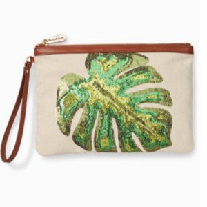 Tommy Bahama tropical design wristlet NWT